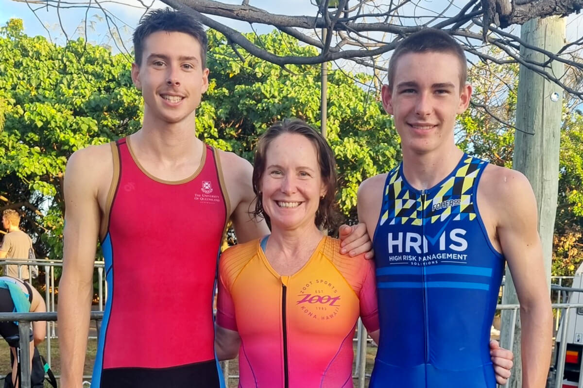 Hickey Family to Lead Team Australia as Flag Bearers at 2023 World Triathlon Age Group Championships