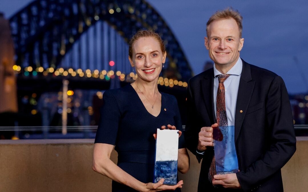 Medical Pioneers & Triathlon Teammates vie for 2024 Australian of the Year