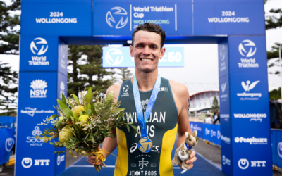 Luke Willian makes Paris intentions clear with World Triathlon Cup Wollongong win