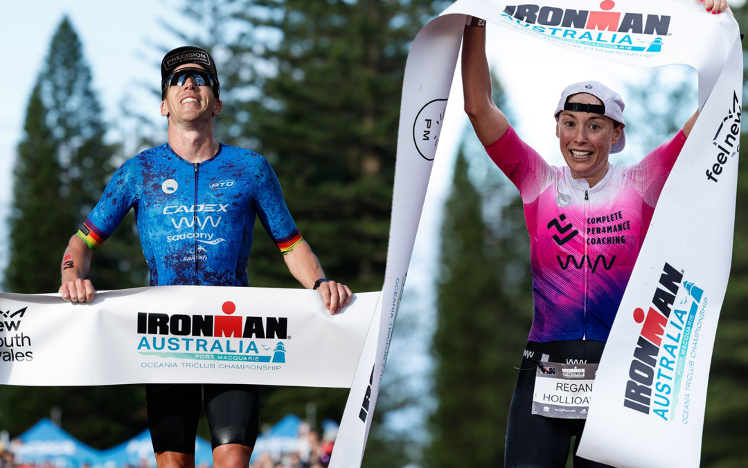 Appleton and Hollioake claim IRONMAN Australia titles