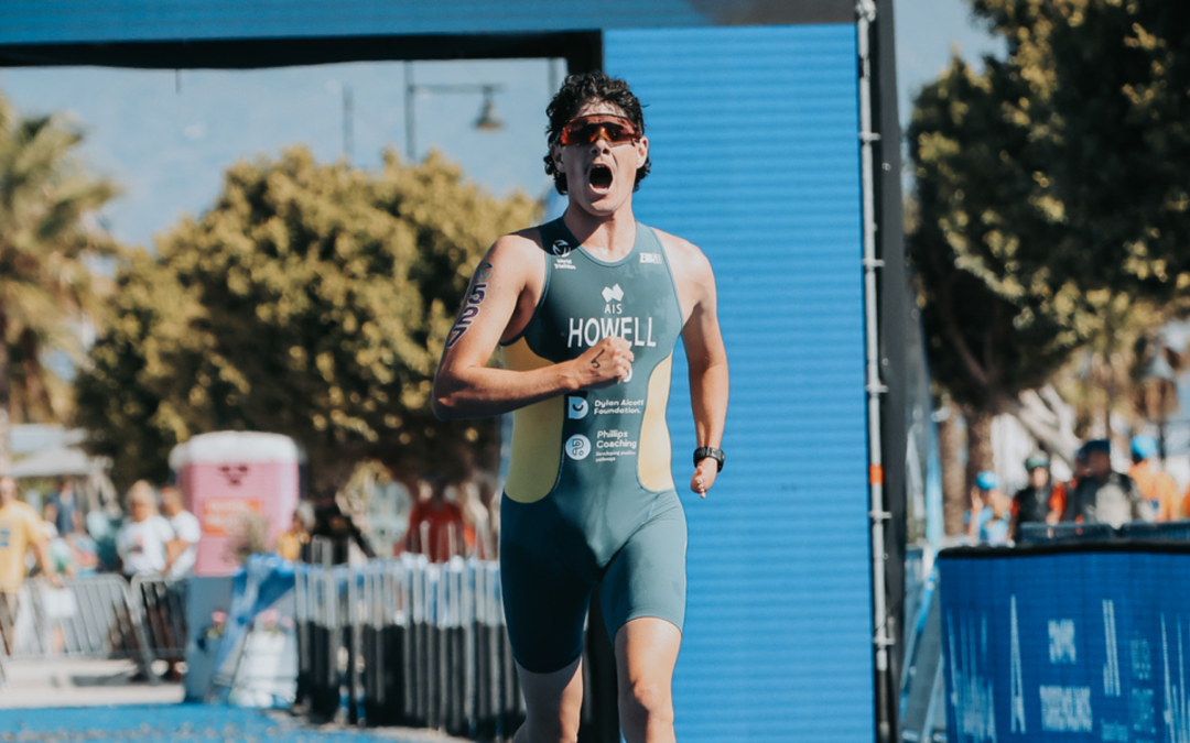 Howell storms to silver, Pilbeam & Parker bag bronze at World Triathlon Para Championships