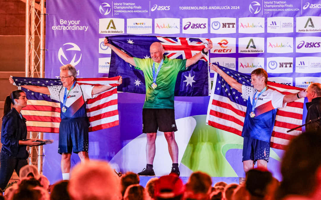 Australia crowns five World Champions at the World Triathlon Age Group Championships