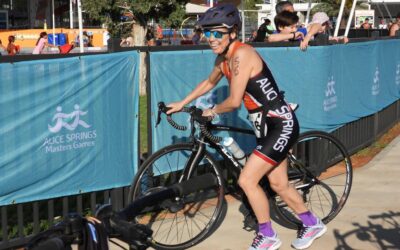 Triathlon a star of the 2024 Alice Springs Masters Games