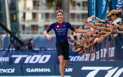 Gentle targets inaugural T100 Triathlon world title in Dubai