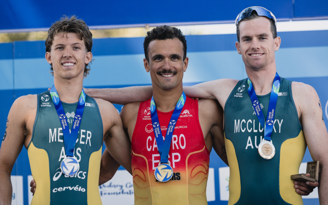 Mercer secures silver, McClusky bags bronze at World Triathlon Cup Napier