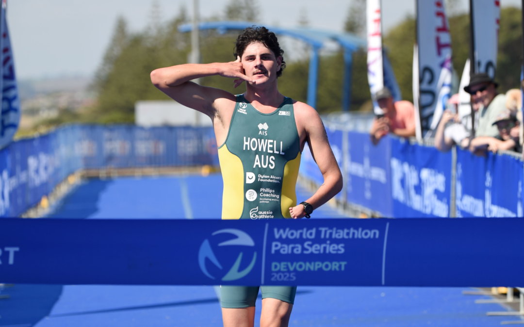 Team Australia secures seven gold medals at World Triathlon Para Series Devonport