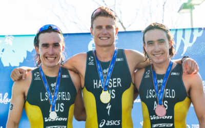 Hauser triumphs at Mooloolaba Triathlon to take Oceania Triathlon Sprint title