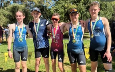 Heat, heart, and high spirits: Team VIC shines at 2025 School Sport Australia Triathlon & Aquathlon Championships