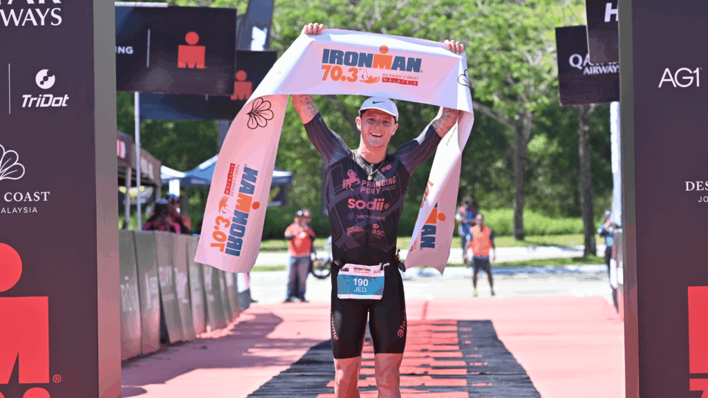 Radbone claims maiden IRONMAN 70.3 title in Desaru – AusTriathlon