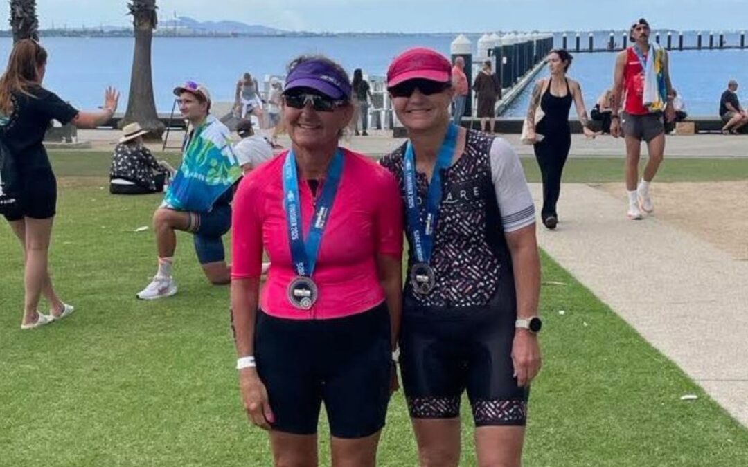 Women in Tri I Katherine Mills and Fiona de Wit
