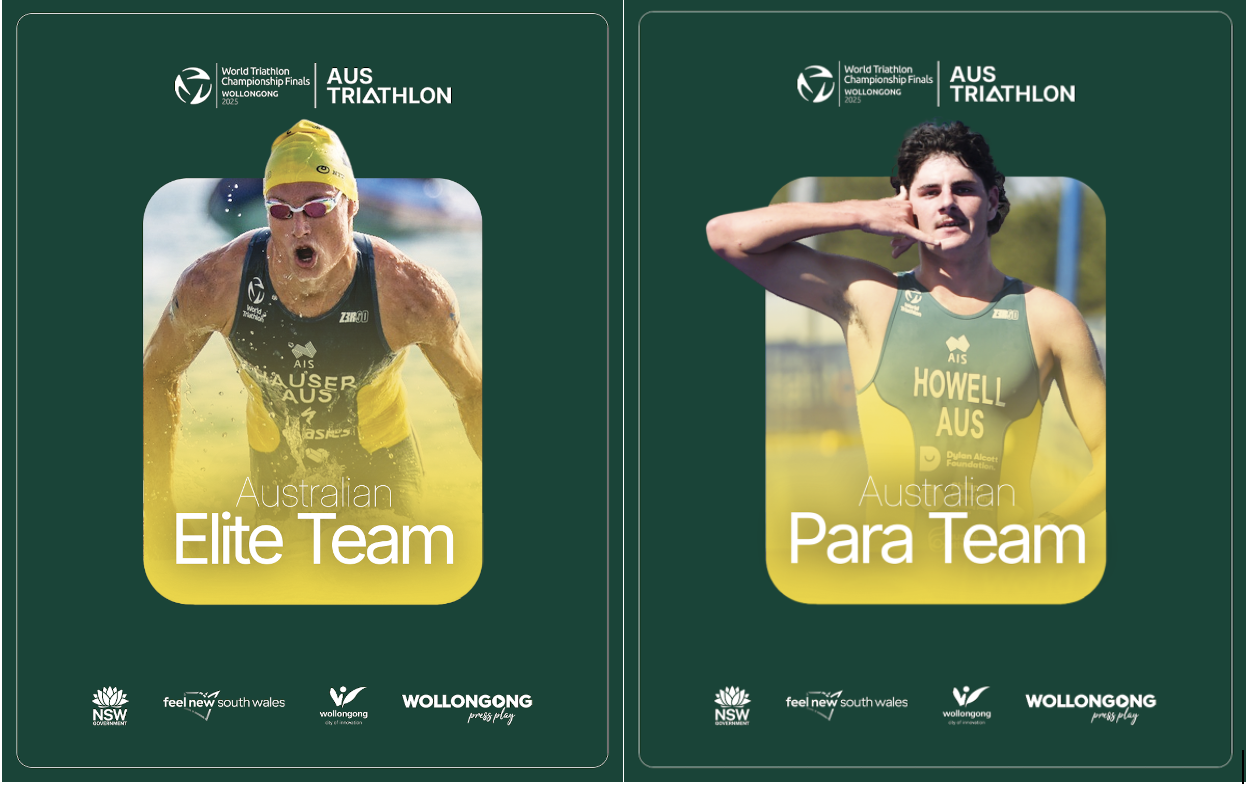 Australian Senior Teams announced for Wollongong
