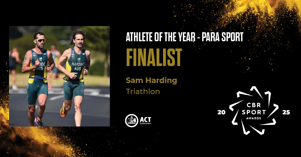 Sam Harding named as Para Athlete finalist for the CBR Sport Awards