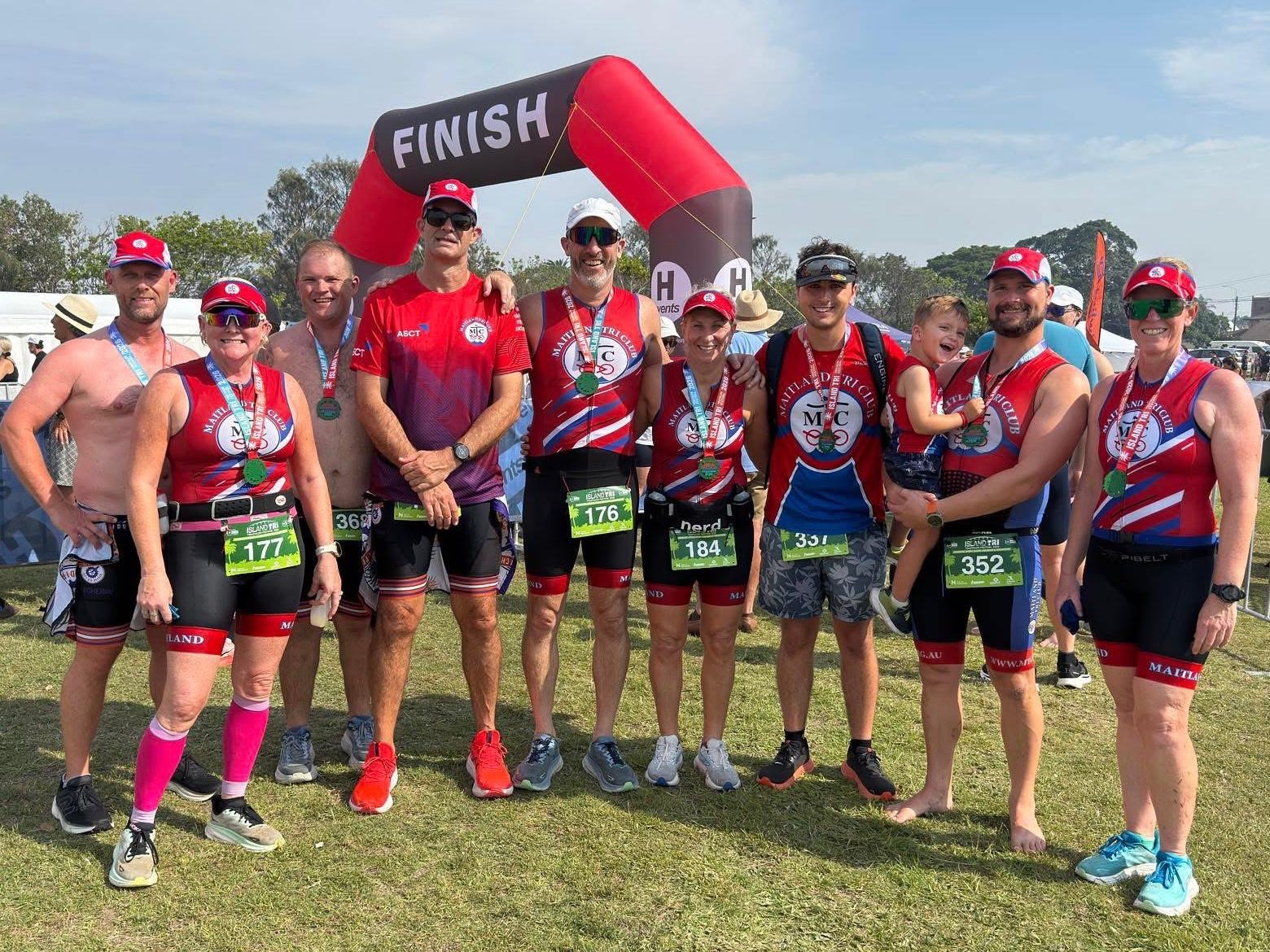 Maitland at Island Triathlon for article