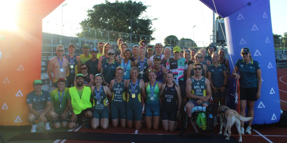 World no.1’s dominate at the Oceania Triathlon Para Sprint Championships