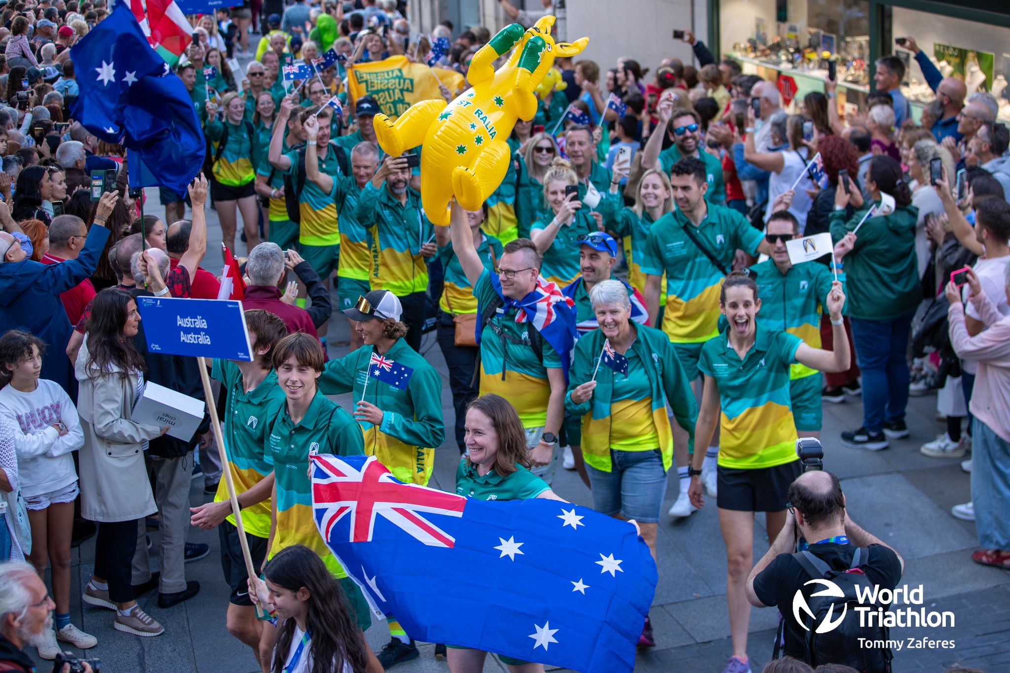 2023 Australian Age Group Triathlon Team Parade of Nations (Pontevedra, Spain)