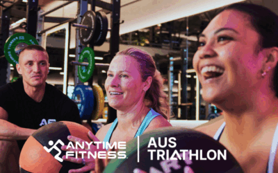 AusTriathlon and Anytime Fitness partner to inspire more Australians towards health, fitness and triathlon