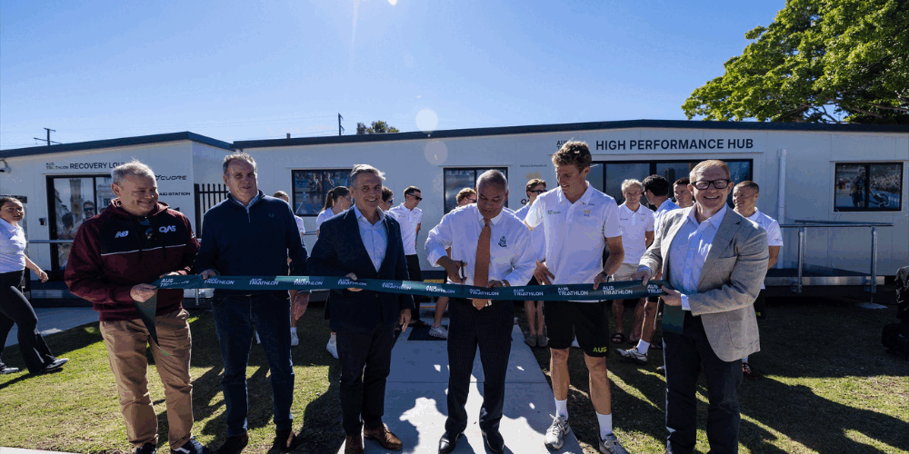 Gold Coast strengthens position as home of Australian triathlon with new High Performance Hub