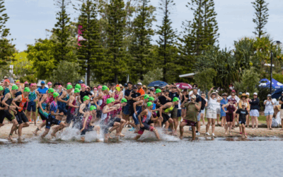Record breaking numbers flock to All Schools Triathlon and Aquathlon
